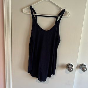 Navy Chaser Tank Top